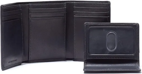 Vista 4 de Trifold con tarjeta portafolios talla única Aceite Negro