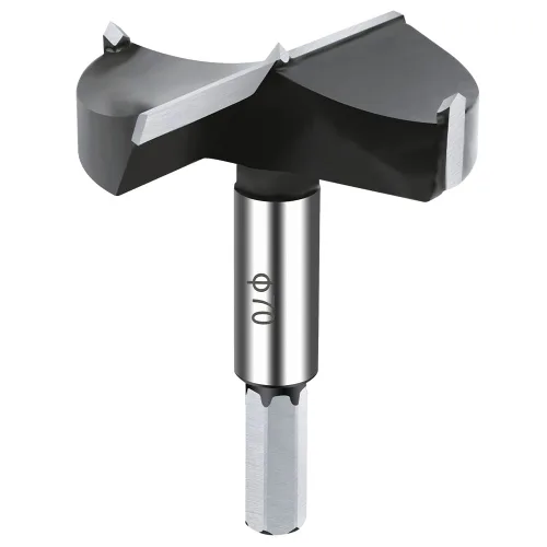 Vista 9 de Broca Forstner de carburo de 1/4 pulgada, broca Forstner con punta de carburo de 6 mm para madera dura, juego de sierras de perforación para madera