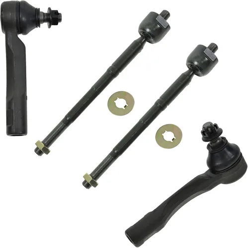 Vista 129 de TRQ Juego de varillas de acoplamiento delanteras interiores y exteriores, 4 piezas, compatible con Kia Soul 2014-2019 15-19 Soul EV