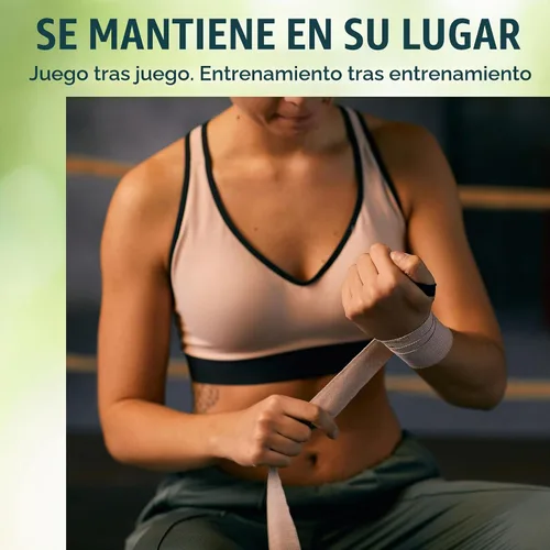 Vista 6 de Vendaje elástico, vendaje de compresión, para piernas, 6 pulgadas, 13'-15