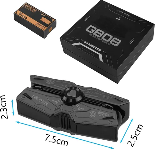 Vista 8 de CERRXIAN Auriculares, auriculares rojos con estuche de carga LED, estéreo de alta fidelidad para iOS/Android, juegos, correr, fitness, trabajo