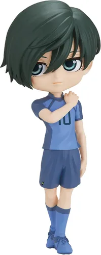 Vista 15 de Banpresto - Candado Azul - Hyoma Chigiri (ver A), Figura de Bandai Spirits Q Posket