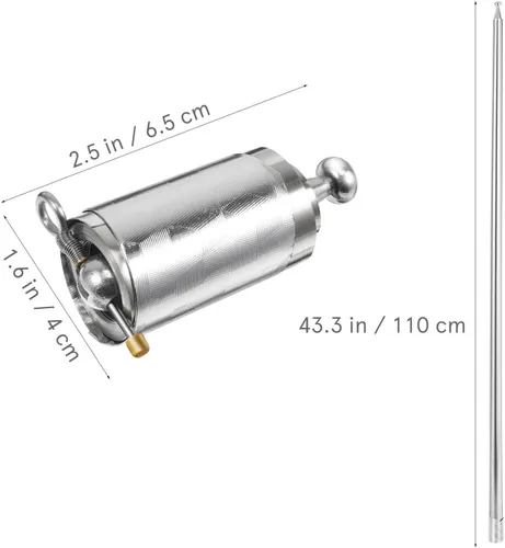 Vista 2 de Healifty Varita de mago retráctil plegable para mago profesional de escenario de mago, accesorios de primer plano, 2 uds