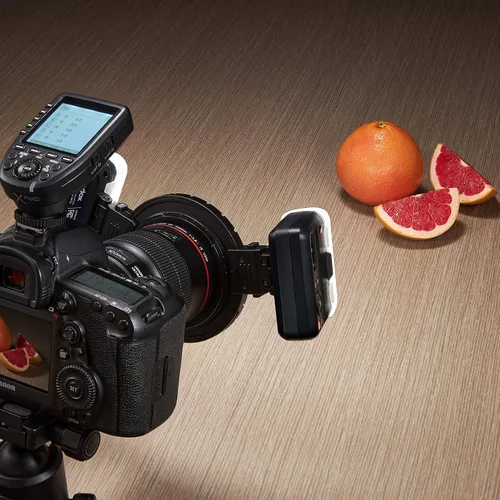 Vista 3 de Godox MF12 K2 - Paquete de macro flash, 2 luces, 0.08 oz TTL, iones de litio integrado, USB C • 2× MF12 Macro Flash Heads • 2.4 Ghz Godox X