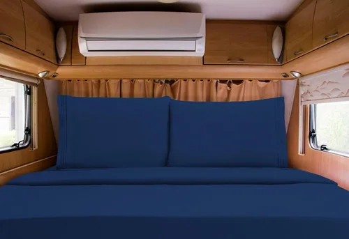 Vista 63 de Mocassi Juego de sábanas de lujo de 4 piezas, calidad prémium de hotel de 1800 hilos, ajuste fácil, sábanas y fundas de almohada resistentes a