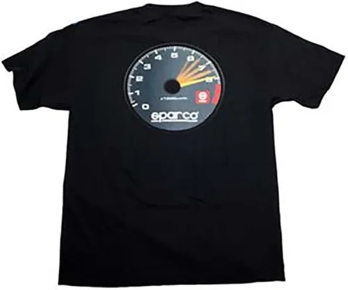 Vista 4 de Sparco SP01600NR4XL TACH XL Camiseta negra