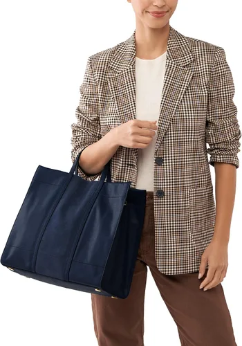 Vista 5 de Fossil Bolso de mano de cuero Carmen para mujer