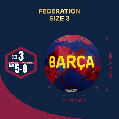Vista 2 de Icon Sports Officially Licensed FC Barcelona Soccer Ball