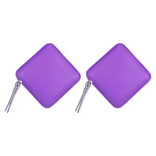 Vista 7 de HARFINGTON Cinta métrica retráctil cuadrada de 59.1 in/60 pulgadas, funda de cuero suave, tamaño de bolsillo para cuerpo, tela, medidas de costura