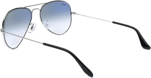 Vista 3 de GAFAS DE SOL RAY-BAN RB 3025 AVIATOR 2283in 0033F PLATA CRISTAL BLANCOAZUL GRADIENTE