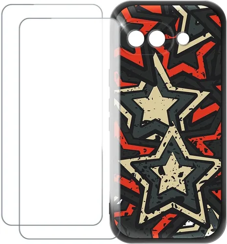 Vista 11 de Screen Protector and Case for Pixel 9A 5G - Angry Panda