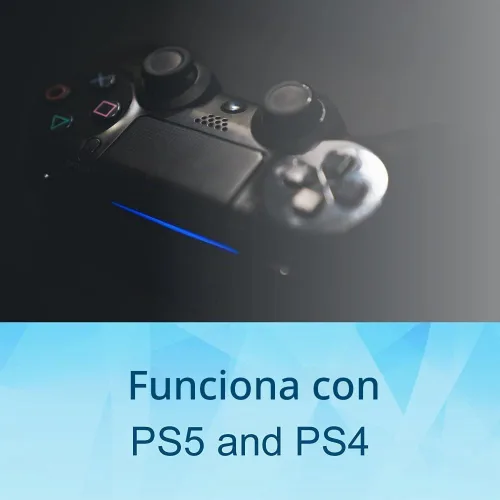Vista 5 de BUFFALO SSD externo de 500GB - Compatible con PS4 / PS5 / Windows/Mac - USB-C - USB-A - USB 3.2 - Unidad de estado sólido externa - SSD-PG500U3B