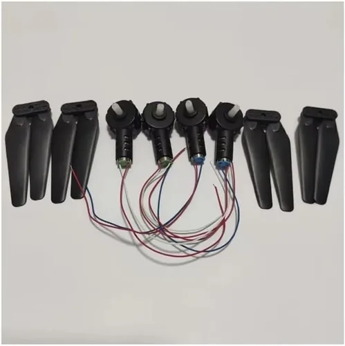 Vista 14 de Quadcopter - Motor de hélice con motor principal del motor motor engranaje de motor pieza de repuesto para dron E88 Pro E88Pro RC