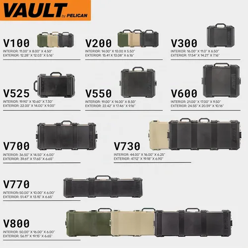 Vista 9 de Pelican Vault V300 Estuche rígido (cámara, pistola, engranaje, equipo)