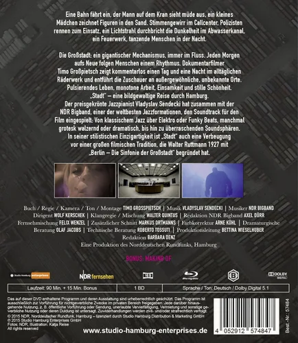 Vista 2 de Stadt-Ein Musikalischer Trip Durch Eine Urbane Blu-ray Import anglais