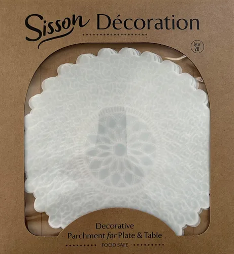 Vista 7 de Hojas de papel pergamino para tablas de queso y embutidos, hojas de Sisson Distribution (paquete de 20) (hojas de artista)
