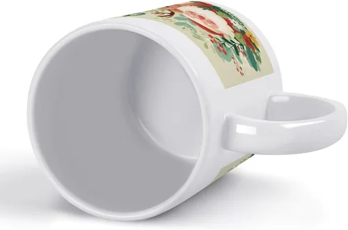 Vista 3 de Coffee Mugs Ceramic Reindeer Santa Claus Travel Coffee Mug Christmas Birthday Day Gifts Winter Holiday Retro Personalized Gifts for Birthday