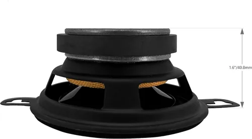Vista 8 de SONDPEX SDX Audio - Altavoz de doble cono de 3.5 pulgadas de 30 W, repuesto de equipo original, juego de altavoces para automóvil, altavoces