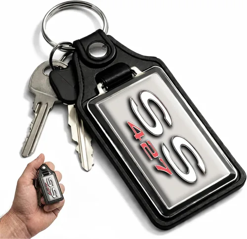 Vista 13 de Brotherhood Llavero de coche para Chevelle - Llavero de modelos clásicos para hombres y mujeres, llavero de regalo