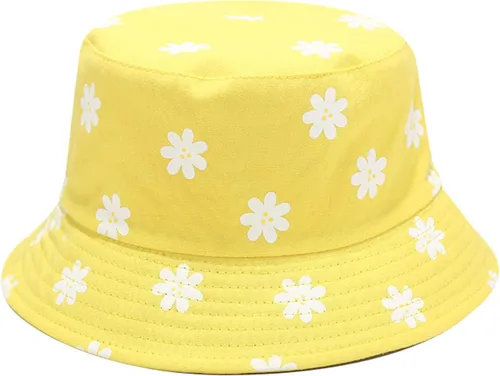 Vista 16 de Sombrero de pescador reversible de doble cara con estampado unisex Banana