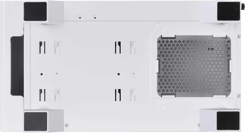 Vista 12 de Thermaltake S100 Carcasa para computadora de cristal templado Snow Edition Micro-ATX mini-Tower con ventilador trasero de 120mm preinstalado Nieve