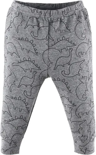 Vista 4 de The Peanutshell Pantalones de bebé de camuflaje y dinosaurio para niños paquete de 5 unidades tallas de recién nacidos hasta 24 meses forro polar