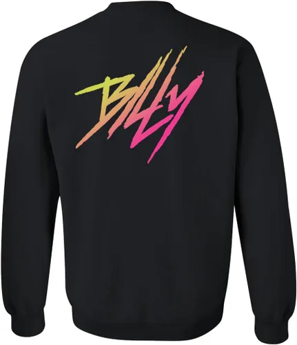 Vista 2 de Billy Idol Gradient Photo Crewneck Sweatshirt-Tienda Exclusive
