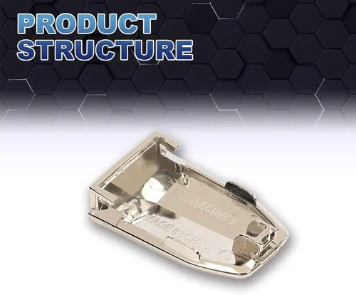 Vista 5 de PIT66 Cubierta cromada de manija de puerta delantera exterior, compatible con Cadillac Escalade ESV 2015-2019/Cadillac Escalade Base Luxury Platinum