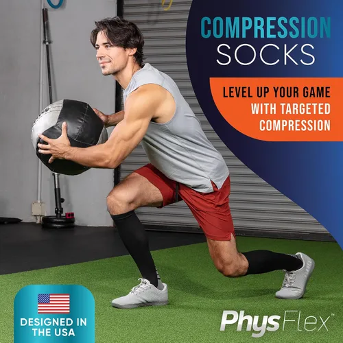 Vista 4 de Compression Socks for Women & Men 20-30 mmHg – Circulation Support for Nurses, Travel, Flight, Running & Everyday Wear
