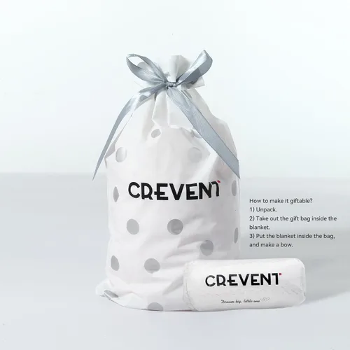 Vista 6 de CREVENT Manta de bebé de 75x100cm de punto suave y cálida de 30"x40" para niñas y niños, esenciales para recién nacidos, regalo para baby shower