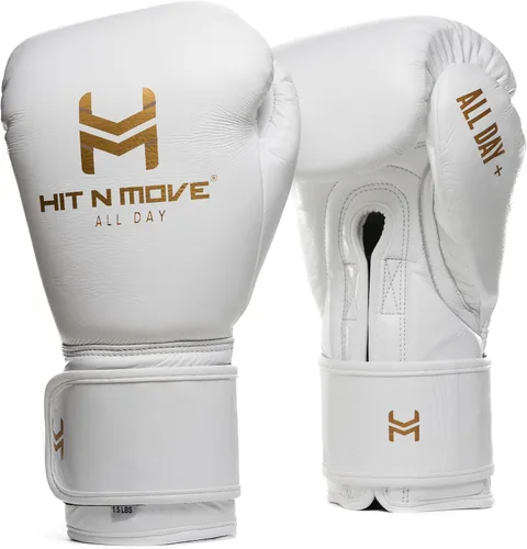 Vista 11 de HIT N MOVE All Day Plus - Guantes de boxeo con peso para hombre, equipo de boxeo, guantes de entrenamiento de bolsa pesada para boxeo