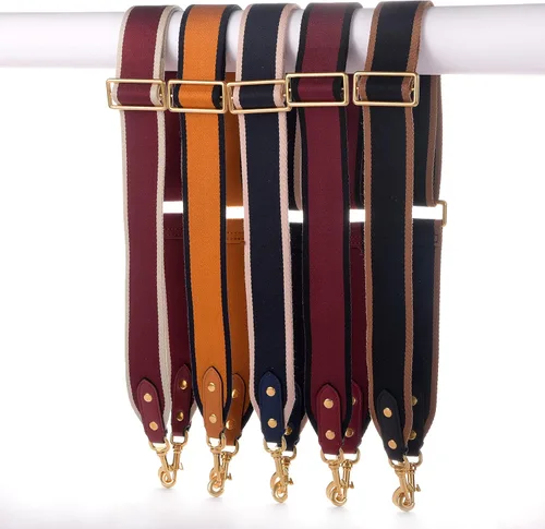 Vista 4 de GOXTECH Purse Strap Replacement Crossbody Handbag Stripe Wide Adjustable