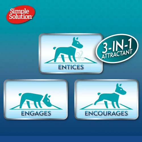 Vista 5 de Almohadilla Simple Solution para perros de 6 capas para todo el día, de calidad, de 23 נ24, con aroma a lavanda