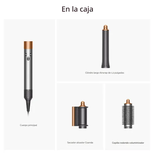 Vista 6 de Dyson Airwrap™ Origin Multi-Styler, Sin Daño por Calor, Barril de 3 cm, Cepillo Redondo, Accesorio Anti-Encrespamiento