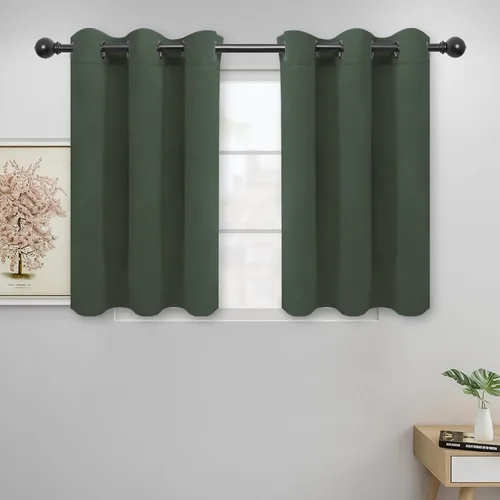 Vista 246 de Easy-Going - Cortinas opacas para dormitorio, aislamiento térmico sólido con ojales, cortinas de ventana para reducción de ruido, cortinas