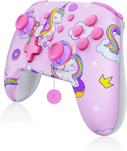 Vista 14 de Controlador inalámbrico NexiGo con efecto Hall (sin zona muerta) para Switch 2 y Switch, controladores para Nintendo Switch, controlador Bluetooth