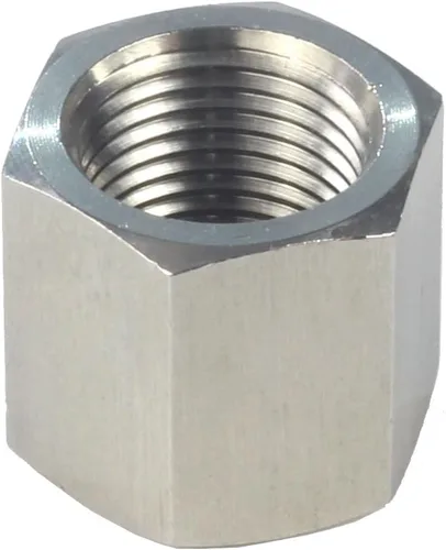 Vista 7 de HFS (R) Tapa hexagonal de 1/4 pulgadas NPT hembra, acero inoxidable 304 cabeza hexagonal para tubería, paquete de 1