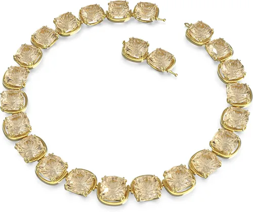 Vista 2 de Swarovski Harmonia Collar, pendientes y pulsera Colección de joyas de cristal, cristales amarillos, múltiples acabados