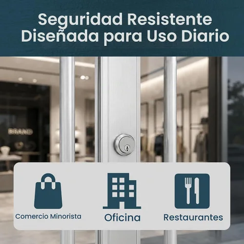 Vista 8 de Pacific Doorware Cerradura de puerta de embutir con gancho con llave