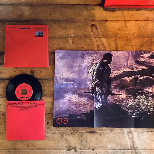 Vista 2 de Circles - Post Malone Mini 3-inch Vinyl Record