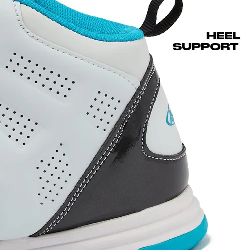 Vista 3 de AND1 Showout - Zapatos de baloncesto para niñas y niños, tenis de caña alta para niños, talla juvenil 1 a 7, zapatos de baloncesto para niños