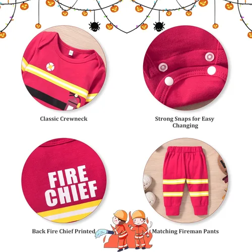 Vista 2 de Newborn Baby Boys Girls Halloween Costume Infant Baby Halloween Outfits Clothes