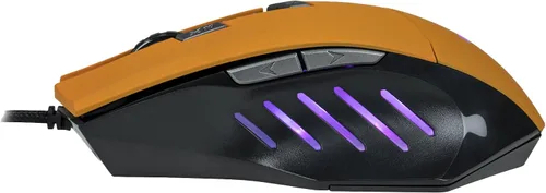 Vista 5 de GameCom GM-2 Advanced Wired Gaming Mouse - Sensor óptico HyperGlide - 8 botones programables - Diseño ergonómico - Iluminación RGB personalizable