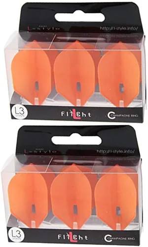 Vista 3 de L-style L3 Shape (Small Standard) Dart Flights - PRO