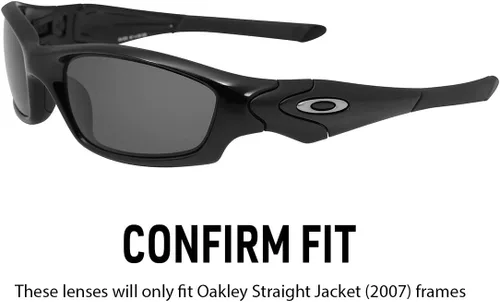 Vista 3 de IKON LENSES Lentes de repuesto polarizadas para gafas de sol Oakley Straight Jacket 2007