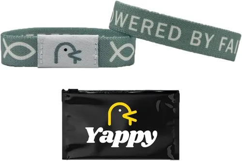 Vista 26 de Yappy Las Pulseras Originales de Versículos Bíblicos, Pulsera de Versículos Bíblicos Diarios para Inspiración Diaria Personalizada Toda la gloria a