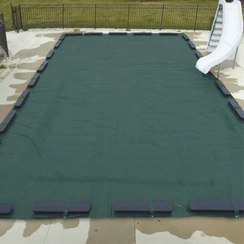 Vista 3 de Bloques de agua para cubiertas de invierno de piscina en el suelo Alternativa más duradera a las bolsas de agua antiguas Bloques de agua