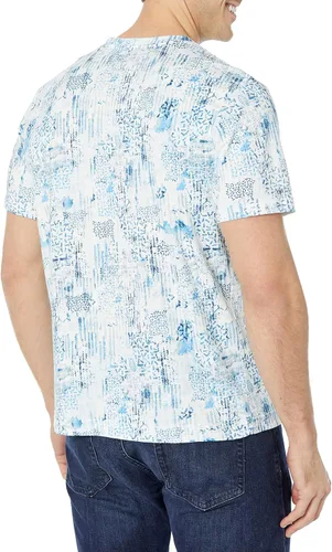 Vista 2 de Robert Graham Camiseta de punto de manga corta Hayward para hombre