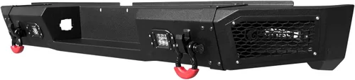 Vista 9 de Vijay Parachoques delantero y trasero para Tundra 2007-2013 con placa de cabrestante y luces