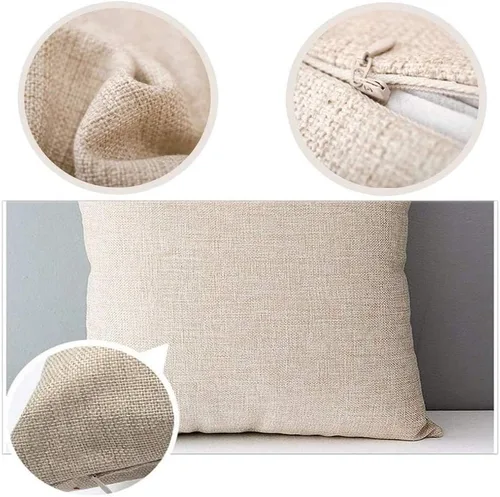 Vista 4 de Fundas de almohada de mariquitas de girasol, fundas de almohada decorativas para decoración del hogar, fundas de almohada cuadradas para interiores